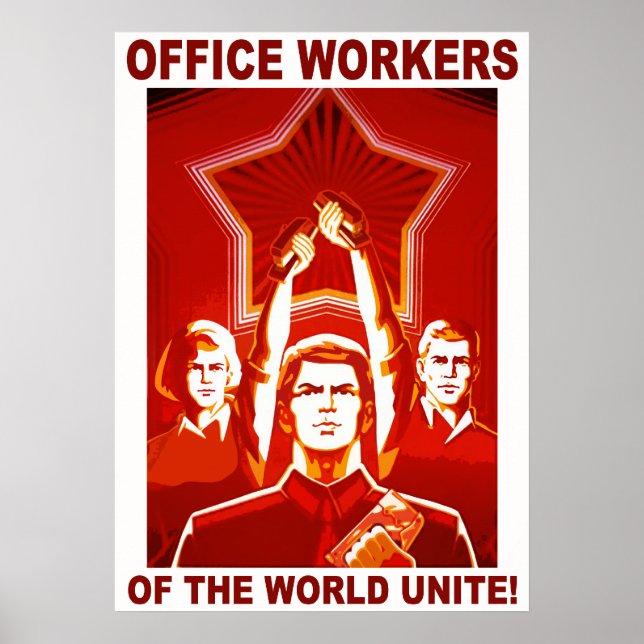 Office Workers Poster (Framsidan)