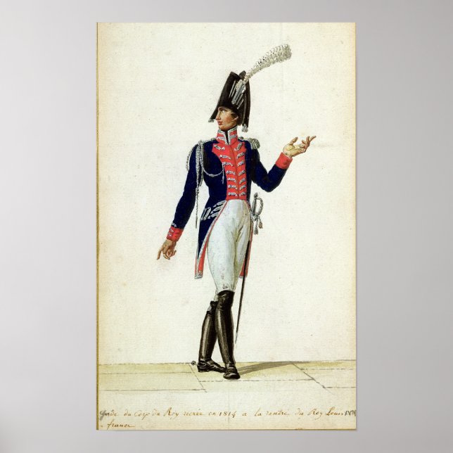 Officer of the Garde du Corps Poster (Framsidan)