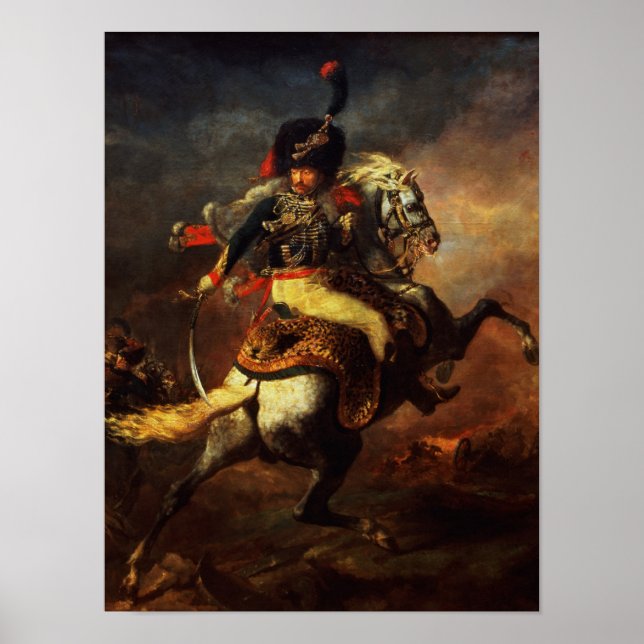 Officer of the Hussars, 1814 Poster (Framsidan)