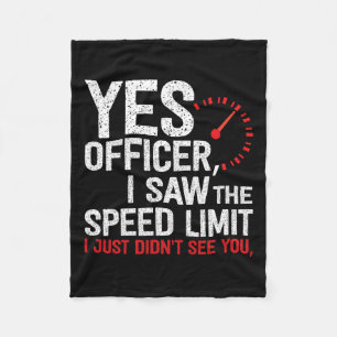 Officer Speed - för bilentusiaster Amp Mechani Fleecefilt