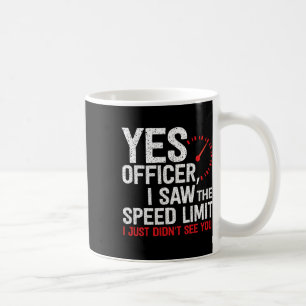 Officer Speed - för bilentusiaster Amp Mechani Kaffemugg