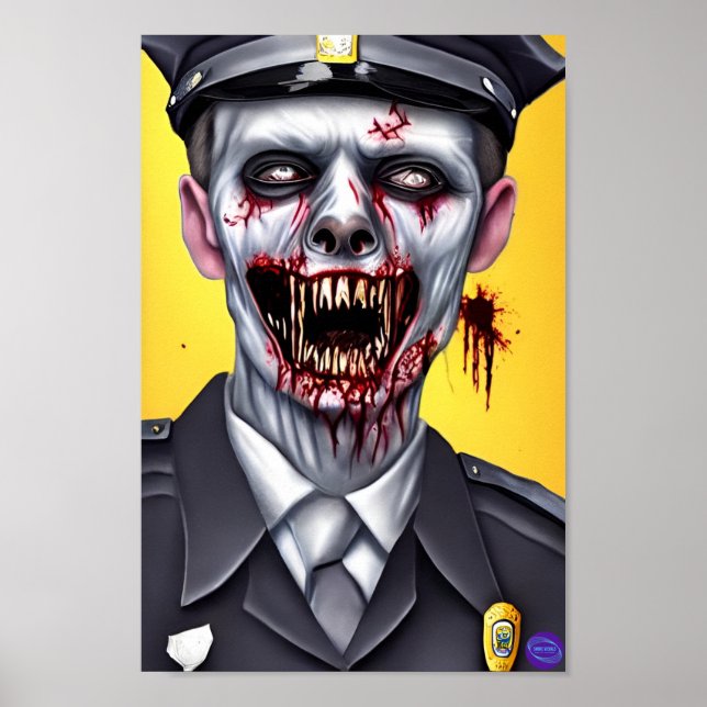 OFFICER ZOM POSTER (Framsidan)
