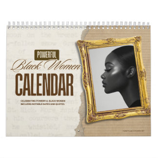 Official 2026 Powerful Black Women Calendar Kalender