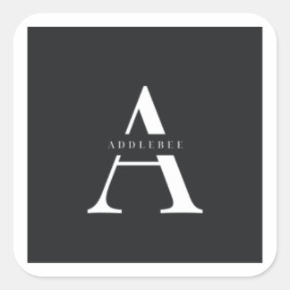 Official Addlebee Stickers Fyrkantigt Klistermärke