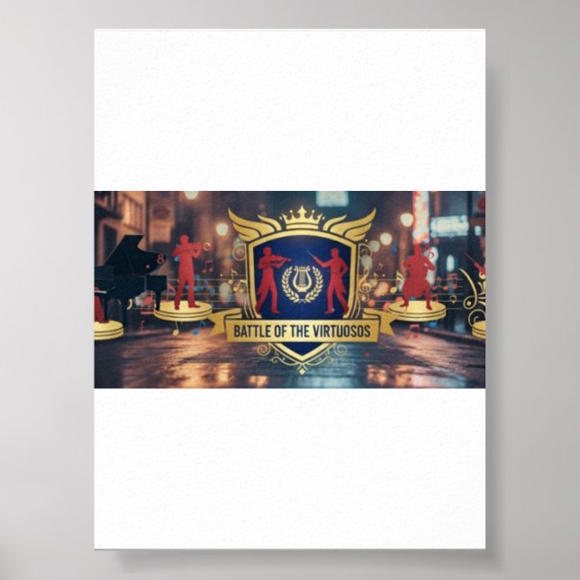 Official Battle of the Virtuosos  Poster (Framsidan)