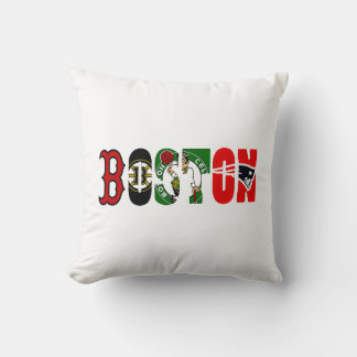 Official Boston Sport Teams T-Shirt Kudde