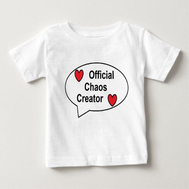 Official Chaos Creator Kids T-Shirt - Fun Tilted G (Framsida)