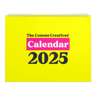 Official Comms Creatives Calendar 2025 Kalender