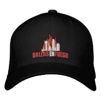 Official Dallas En Fuego Hat Broderad Keps