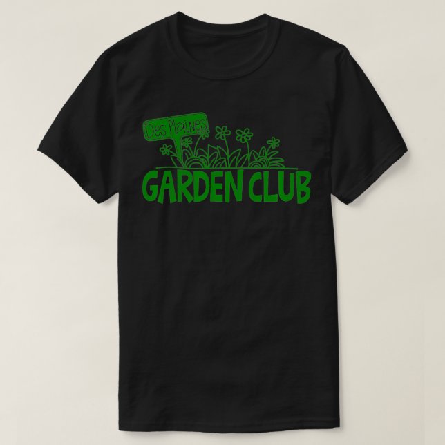 Official Des Plaines Garden Club  T Shirt (Design framsida)