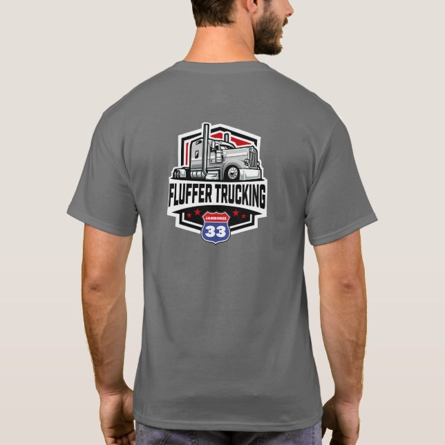 Official Fluffer Big Rig T-shirt (Baksida)