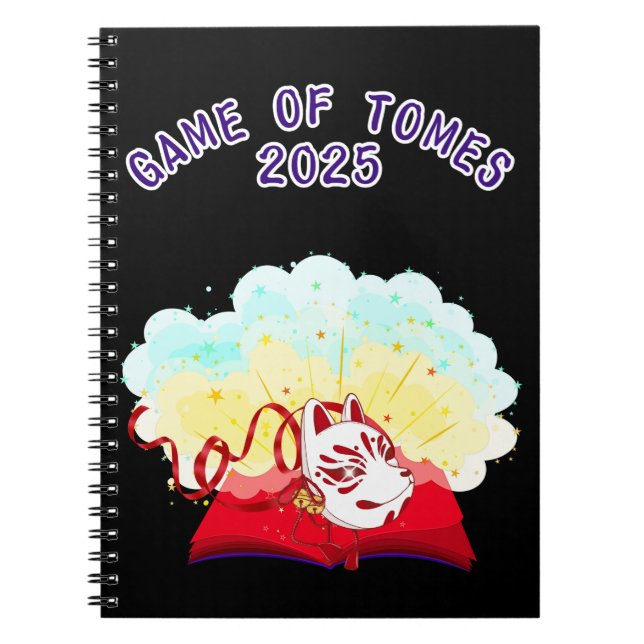 Official Game of Tomes 2025 Notebook Anteckningsbok (Framsidan)