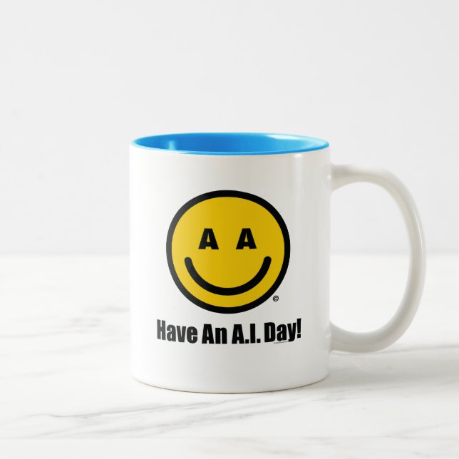 OFFICIAL Have A Nice A.I. Day MUG Två-Tonad Mugg (Höger)