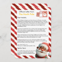 Official Letter from the North Pole for Kids