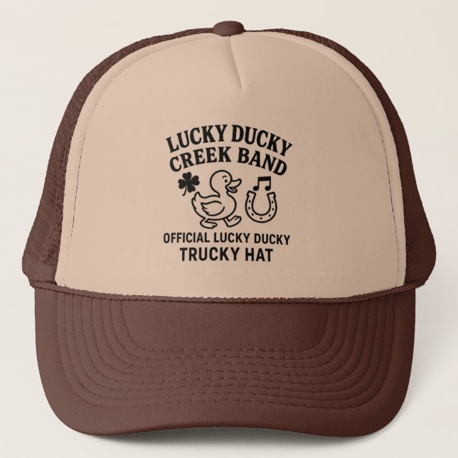 Official Lucky Ducky Trucky Hat-Complete Keps (Framsida)