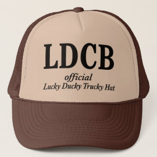 Official Lucky Ducky Trucky Hat-Initials Keps