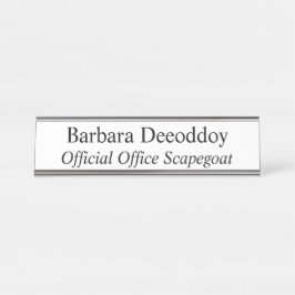 Official Office Scapegoat White