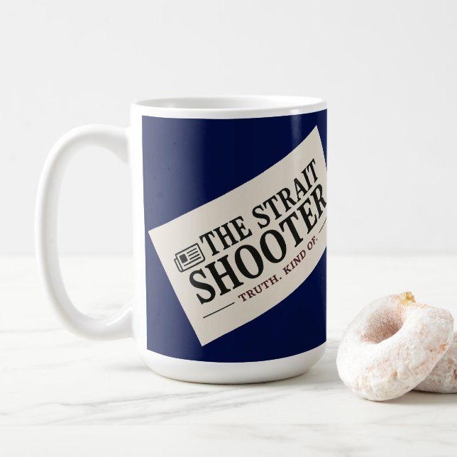 Official Strait Shooter News  Kaffemugg (Med munk)
