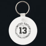 Official Teenager 13 Year Old Gifts Vintage 13th B Nyckelring<br><div class="desc">Official Teenager 13 Year Old Gifts Vintage 13th Birthday _1</div>