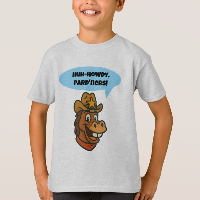 Official Wilberforce the Wilberhorse T Shirt (Framsida)