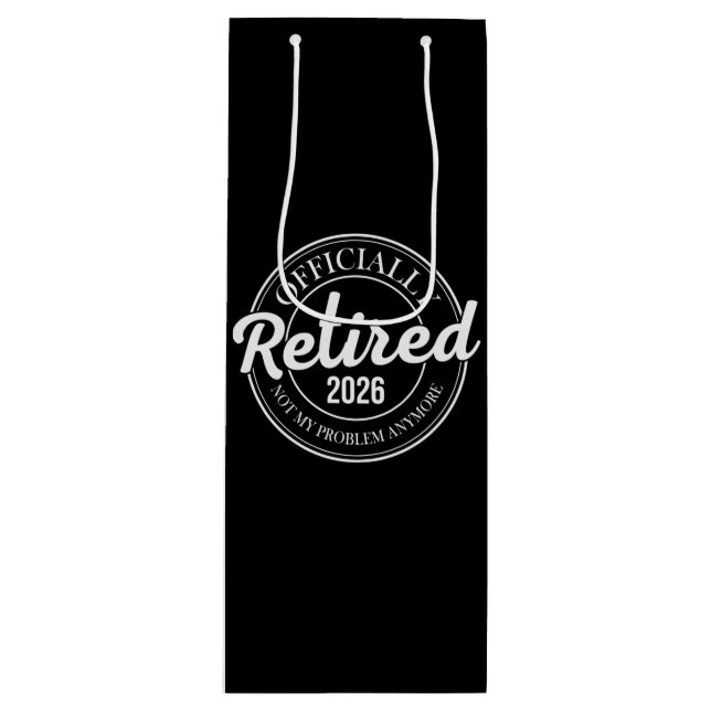 Officially Retired 2026 Not My Problem Anymore (Framsidan)