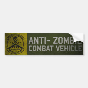 Officiell 147: Zombie TF Bumper Sticker Bildekal