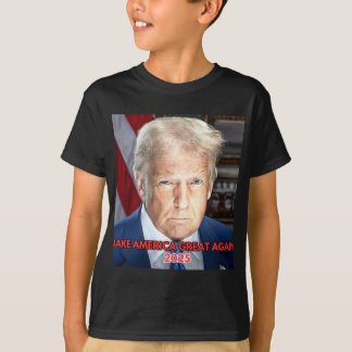 Officiell 2025 Invigningen Porträtt av president D T Shirt