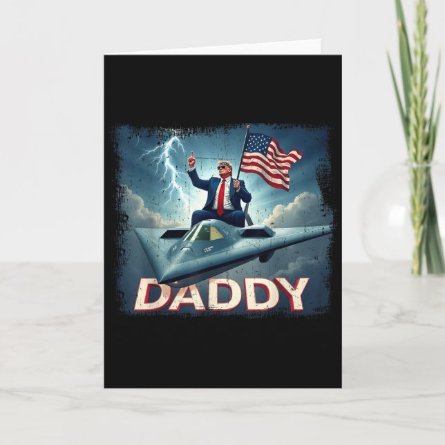 Officiell 2025 Trump Daddy _1  Kort (Framsida)