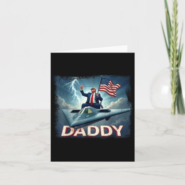 Officiell 2025 Trump Daddy _1  Kort (Framsida)