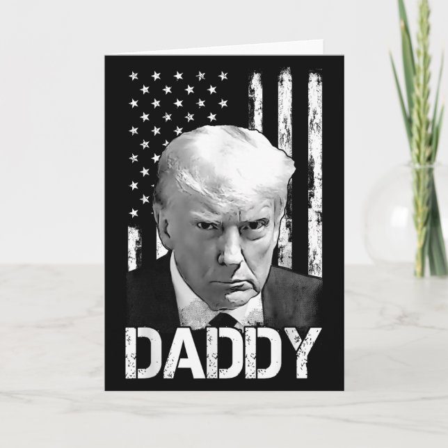Officiell 2025 Trump Daddy _2  Kort (Framsida)