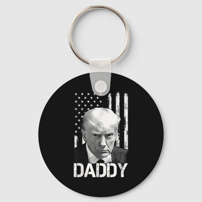 Officiell 2025 Trump Daddy _2  Nyckelring (Framsida)