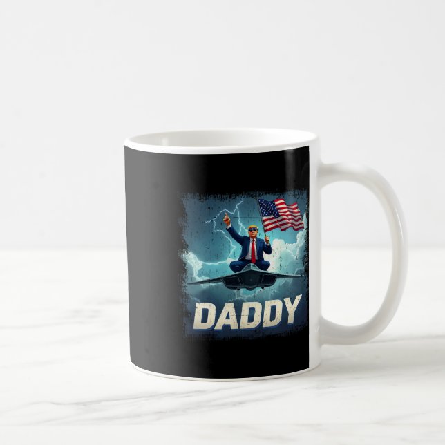Officiell 2025 Trump pappa 1 Kaffemugg (Höger)