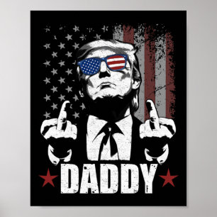 Officiell 2025 Trump Pappaofficiell 2025 Trump Pap Poster