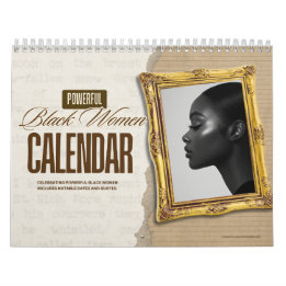 Officiell 2026 Kraftfulla Svarta Kvinnor Kalender