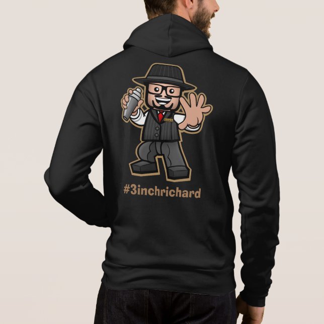 Officiell 3 tum Richard Hoodie! #3 tumRichard T Shirt (Baksida)