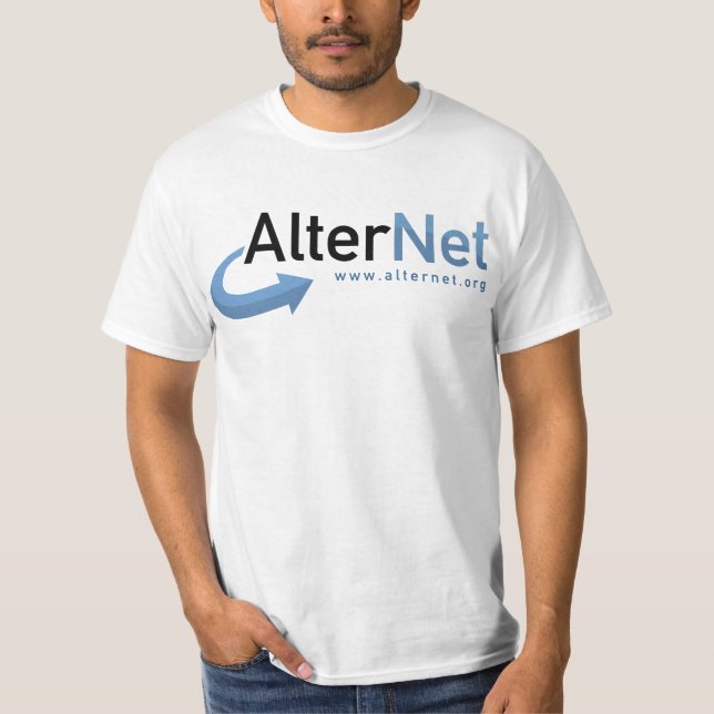 Officiell AlterNet T-tröja T Shirt (Framsida)