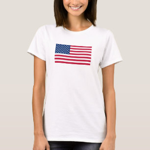Officiell amerikanska flaggan tee