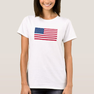 Officiell amerikanska flaggan tee