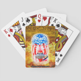 Officiell Amerikas döda Poster design på Casinokort