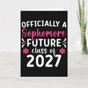 Officiell andra klass 2027 Första dagen i 10:e kla Kort