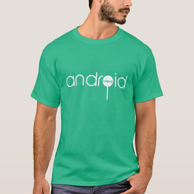 Officiell Androidklubba Tee Shirt (Framsida)