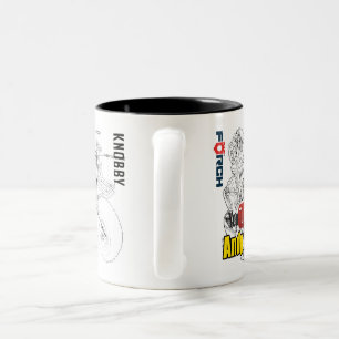 Officiell Andy Mechanic Mugg-kaffe & te kompatibel Två-Tonad Mugg