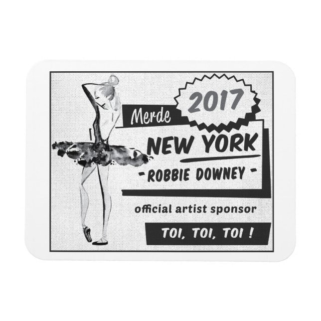 Officiell Artist Sponsor 2017 - Magnet (Horisontell)