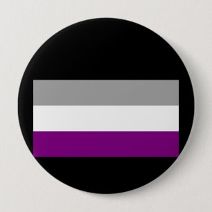 OFFICIELL ASEXUAL PRIDE FLAGGA KNAPP