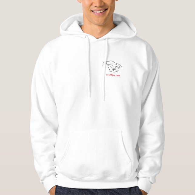 Officiell aus300zx.com skjorta sweatshirt (Framsida)