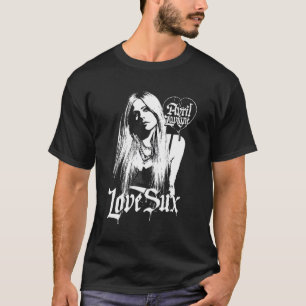 Officiell Avril Lavigne Kärlek Sux T Shirt