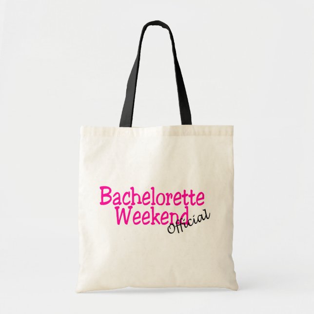 Officiell Bachelorette helg Tygkasse (Framsidan)