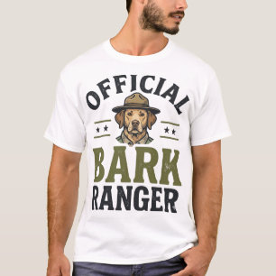 Officiell Bark Ranger Hund Vintage Grafisk_1 T Shirt