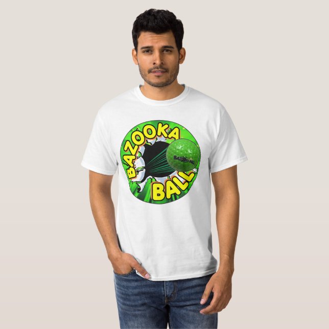 Officiell Bazoka Boll Vapensköld Logotyp Shirt Tee (Hel framsida)