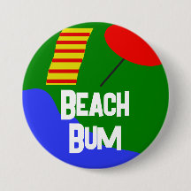 Officiell "Beach Bum"-knapp